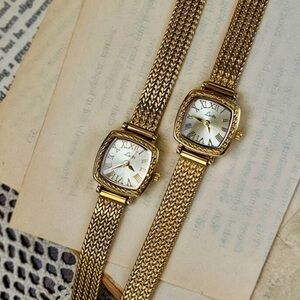 New Classic Gold Crystal Gold Watch